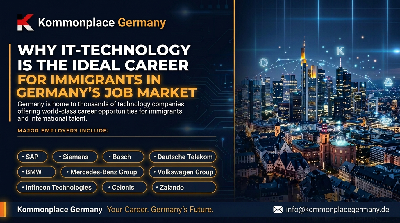 Why IT-Technology Is the Ideal Career for Immigrants in Germany’s Job Market.