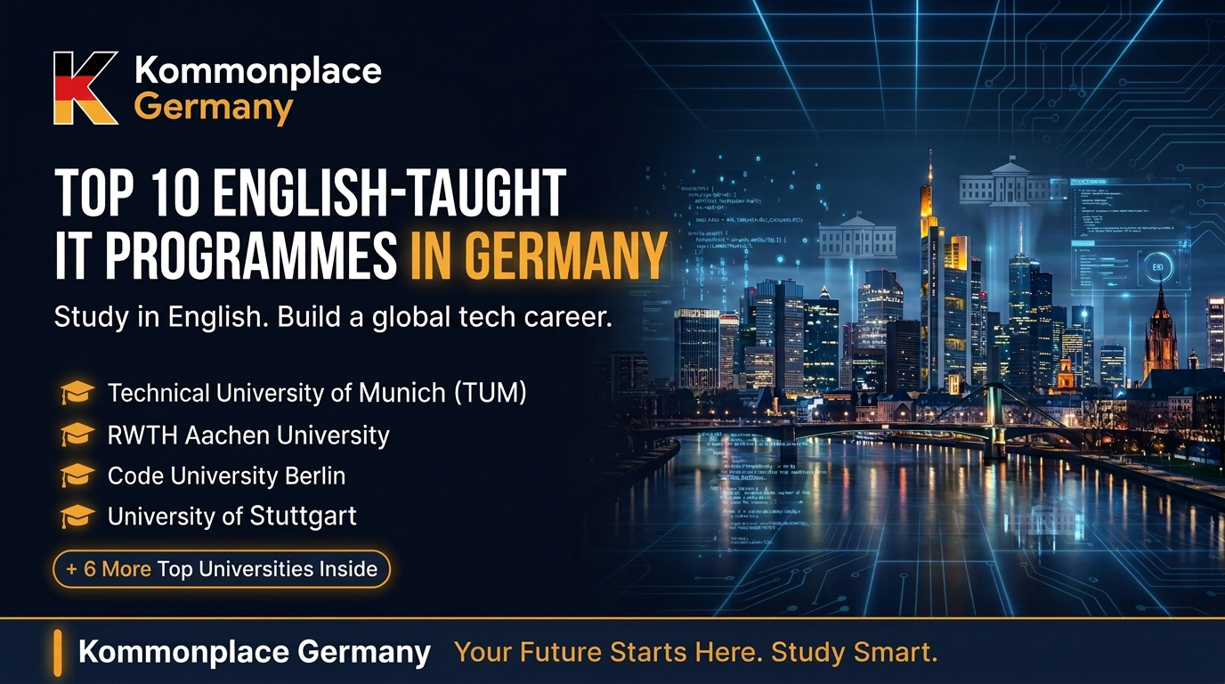 Top 10 English-Taught IT Programmes in Germany