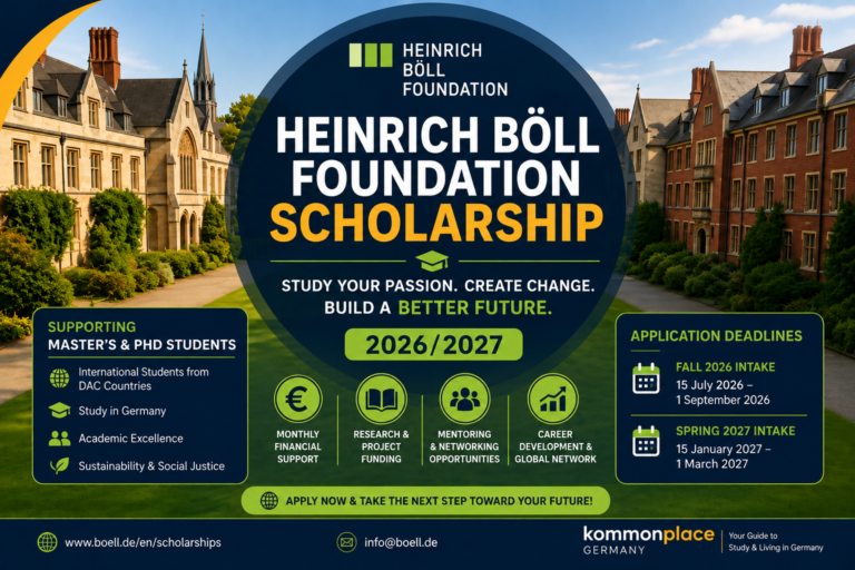Heinrich Böll Foundation Scholarship 2026/2027 Ultimate Heinrich Böll Foundation Scholarship 2026/2027: Best Funding Opportunity
