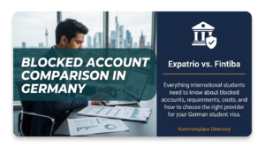 Blocked Account Comparison in Germany: Expatrio vs. Fintiba
