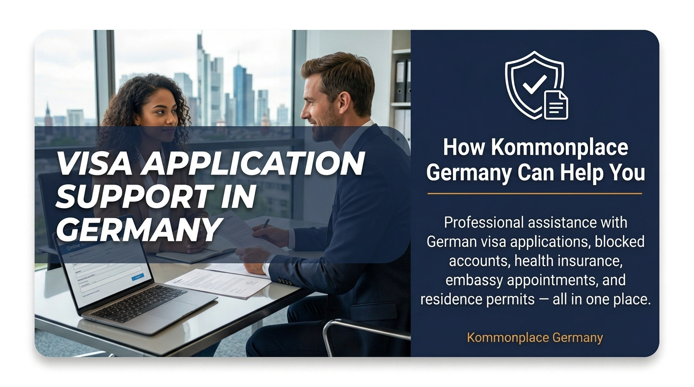 How Kommonplace Germany Can Help You With Visa Application Support